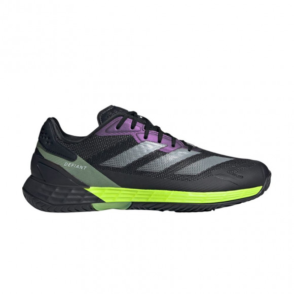 adidas Defiant Speed 2 'Core Black Iron Metallic Lucid Lemon' | Men's Size 11.5 - IH3091