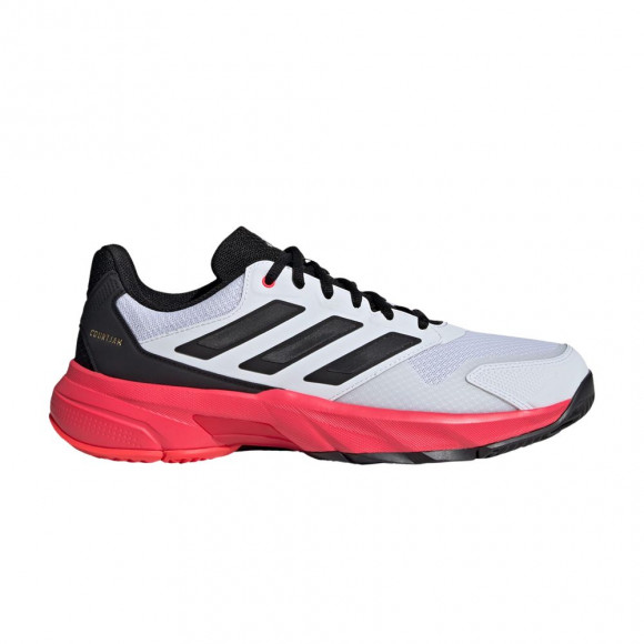 adidas CourtJam Control 3 'White Black Lucid Red' | Men's Size 10.5 - IH3092
