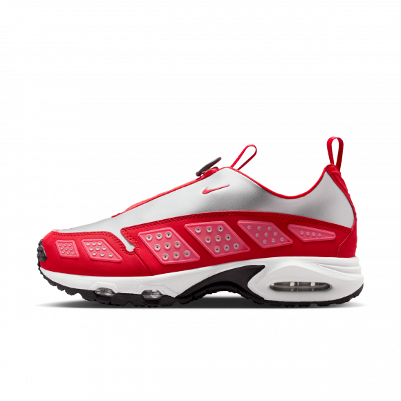 Nike Women's Air Max Sndr W Sneaker in Silver/Red/Black - IH3988-001