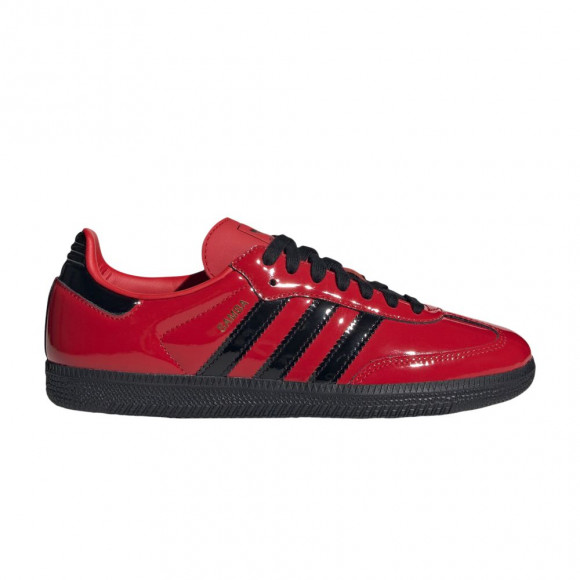 adidas Wmns Samba OG 'Better Scarlet Core Black Gold Metallic' | Red | Women's Size 6.5 - IH3989