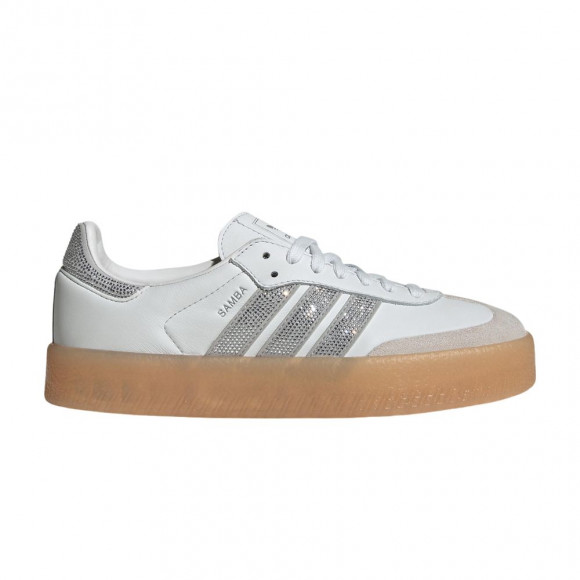 Adidas Wmns Sambae W 'Crystal White Silver Gum' | Women's Size 7 - IH4046
