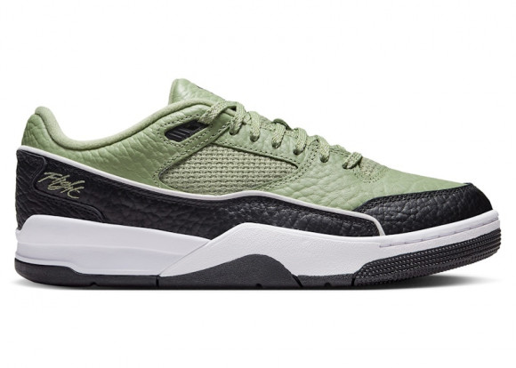 Jordan Flight Court Oil Green Black - IH4092-386