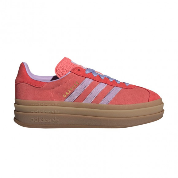adidas Wmns Gazelle Bold 'Semi Flash Red Powder Plum Semi Lucid Red' | Women's Size 10 - IH4212