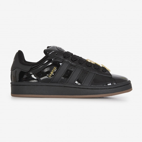 Women Campus 00s  Black/Black/Gold Metallic Sneakers 8.5 Black/Black/Gold Metallic - IH4364