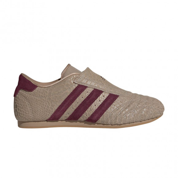 adidas Wmns Taekwondo 'Trace Khaki Maroon Gum' | Tan | Women's Size 10.5 - IH4446
