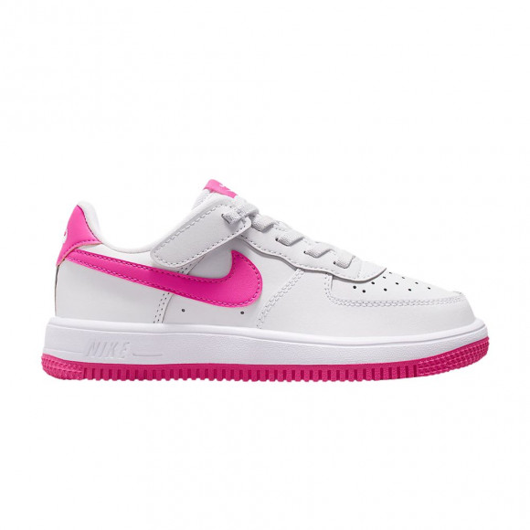 Nike Force 1 Low EasyOn PS 'White Laser Fuchsia' | Kid's Size 13.5 - IH4498-113
