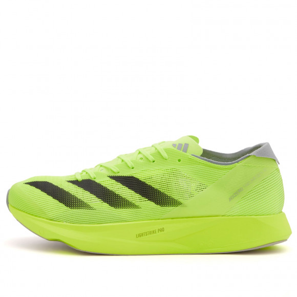 Adidas Running Men's Adidas Adizero Takumi Sen 10 M in Lucid Lemon/Black/Halo Silver - IH5707