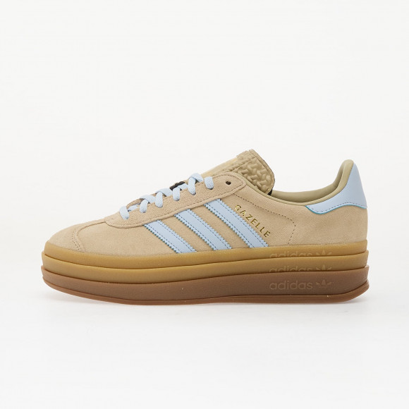 Sneakers adidas Gazelle Bold Stone Khaki/ Crystal Sky/ Gold Met. - IH6791