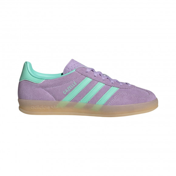 adidas Wmns Gazelle Indoor 'Powder Plum Easy Green' | Purple | Women's Size 8 - IH6801
