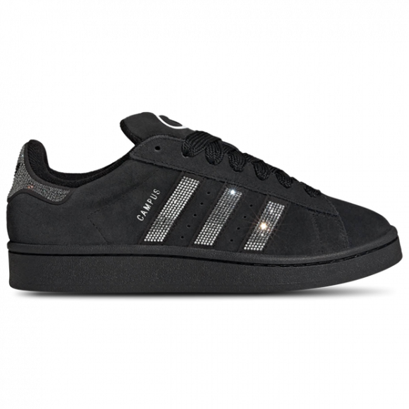 Adidas Campus Women's Sneakers - Black - Size 5 - Leather - IH6831
