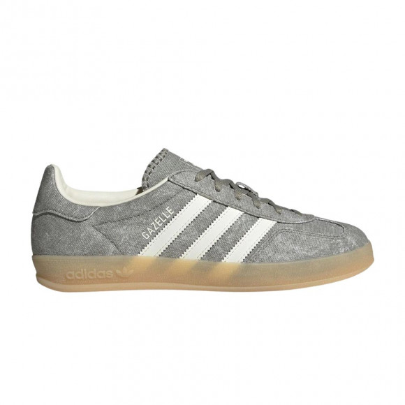 adidas Wmns Gazelle Indoor 'Silver Pebble Off White Canvas' | Women's Size 8.5 - IH7033