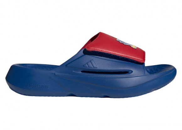 adidas NCAA x Lightblaze Slide 'Kansas Jayhawks' | Blue | Men's Size 13 - IH7115