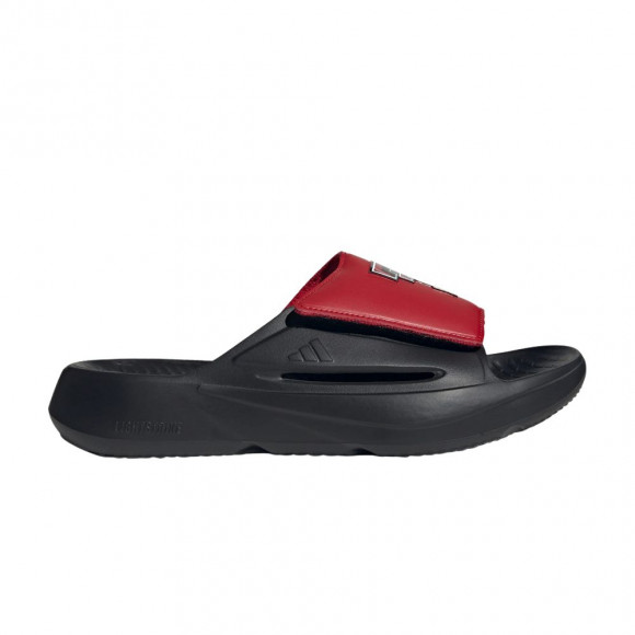 adidas NCAA x Lightblaze Slide 'Texas Tech Red Raiders' | Black | Men's Size 10 - IH7122