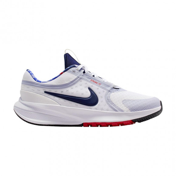 Nike Star Runner 5 GS 'White/White/Ghost/Midnight Navy' | Kid's Size 4 - IH7336-141