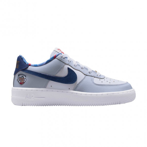 Nike Air Force 1 LV8 GS 'Just Do It Mascot' | White | Kid's Size 5 - IH7342-141