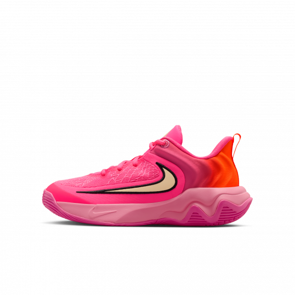 Nike Giannis Immortality 4 GS 'Hyper Pink Total Orange' | Kid's Size 5.5 - IH7664-601