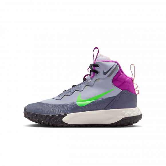 Nike Terrascout Boot Kid's Boots - Grey - Size 3.5 - Mesh/Synthetic - IH7683-002