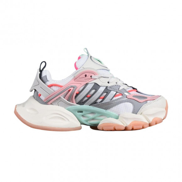 adidas Wmns XLG Runner Deluxe 'White Grey Pink' | Women's Size 6.5 - IH7797