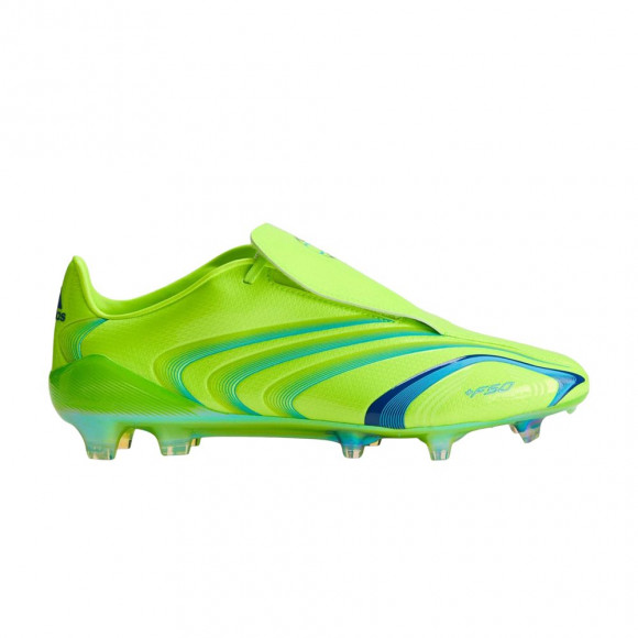 adidas F50 Tunit FG 'Lucid Lemon Royal Blue Lucid Aquamarine' | Green | Men's Size 9.5 - IH8942