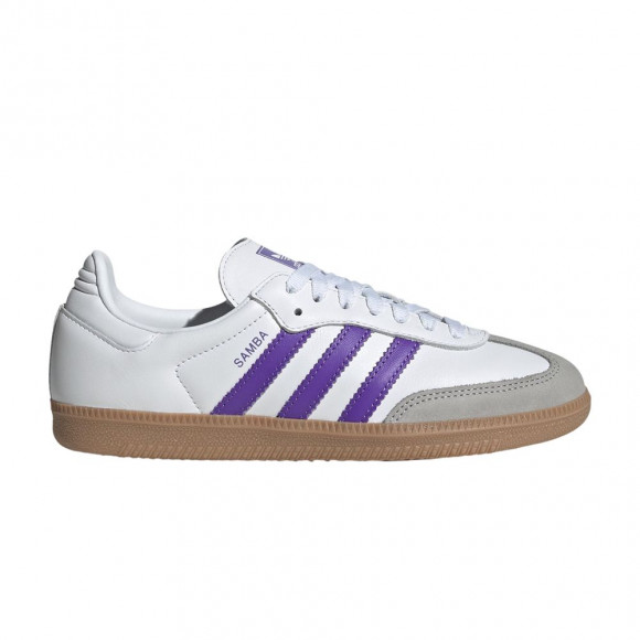 Adidas Wmns Samba OG 'White Purple Rush Grey' | Women's Size 6.5 - IH9058
