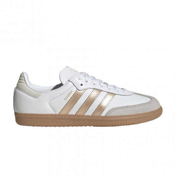 Adidas Wmns Samba OG 'White Wonder Gold Grey' | Women's Size 6 - IH9127