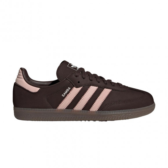 Adidas Wmns Samba OG 'Aurora Coffee Sandy Pink White' | Brown | Women's Size 8.5 - IH9166