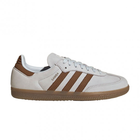 Adidas Wmns Samba OG 'Crystal Sky Earth Strata White' | Brown | Women's Size 6.5 - IH9167