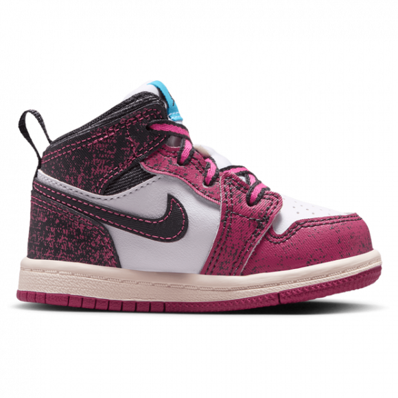 Chaussure Jordan 1 Mid SE pour bébé et tout-petit - Pourpre - II0590-600