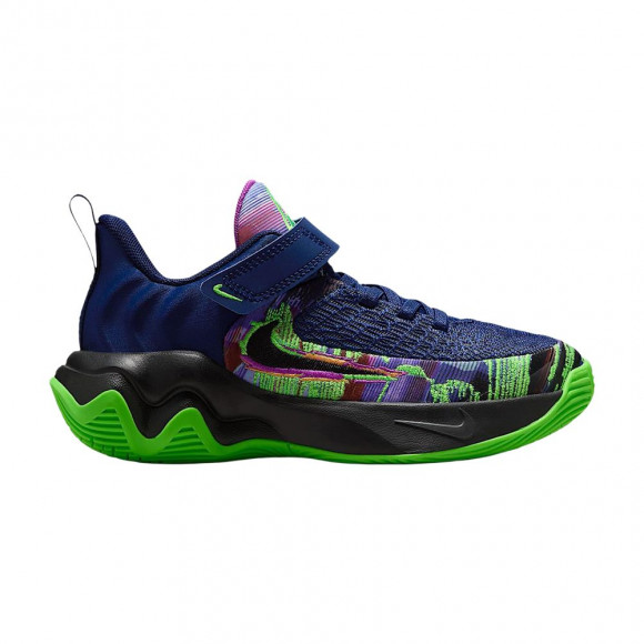 Nike Giannis Immortality 4 PS 'Blue Void/Green Strike/Vivid Purple/Black' | Kid's Size 3 - II0660-400