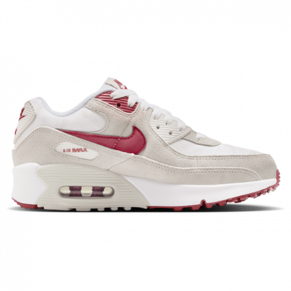 Nike Air Max 90 - Sneakers Enfant - Blanc - Pointure 35.5 - Maille/synthétique - II0742-100