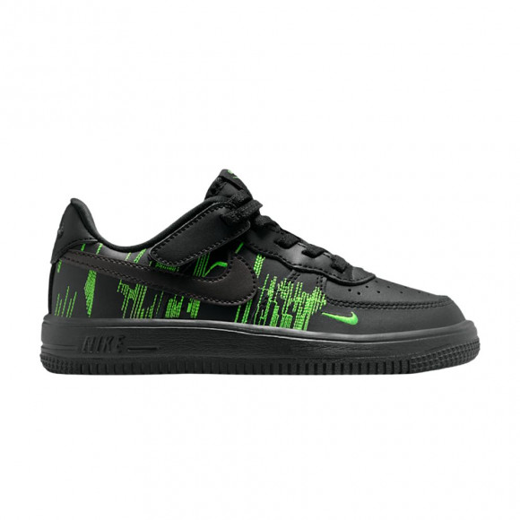 Nike Force 1 Low Easyon Lv8 4 PS 'Black Green Strike' | Kid's Size 3 - II0765-001