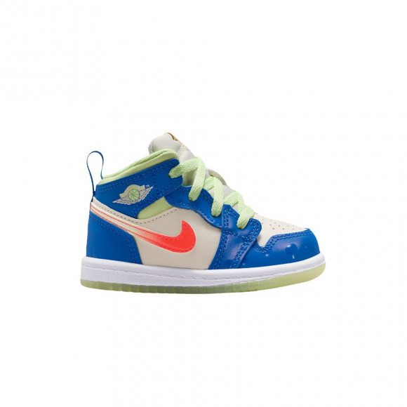 Air Jordan 1 Mid TD 'Game Royal Pale Ivory' | Blue | Infant Size 4 - II1255-400