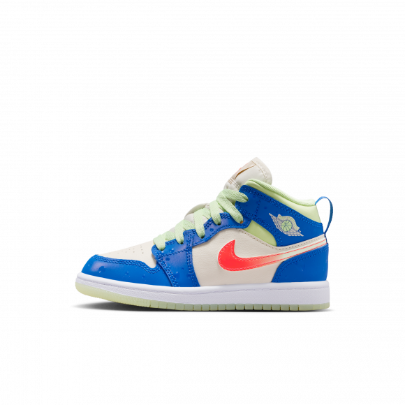 Scarpa Jordan 1 Mid SE – Bambini - Blu - II1256-400
