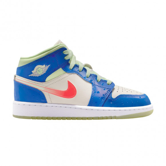 Air Jordan 1 Mid GS 'Game Royal Pale Ivory' | Blue | Kid's Size 5 - II1258-400