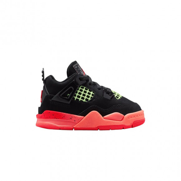 Air Jordan 4 Retro TD 'Black Infrared 23' | Infant Size 8 - II1270-001