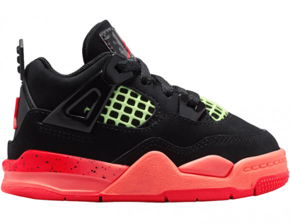 Jordan Air Jordan 4 Retro Td Schwarz InfraRot 23 Kinder Schwarz - II1270