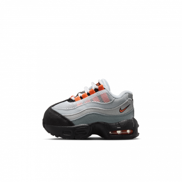 Nike Air Max 95 Recraft TD 'Bright Mandarin' 2025 | Grey | Infant Size 6 - II5339-006