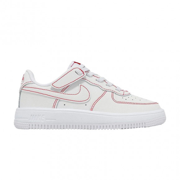 Nike Force 1 Low Easyon Lv8 1 PS 'White University Red' | Kid's Size 3 - II7095-100