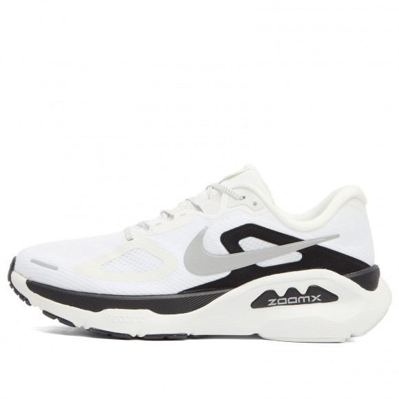 Nike Men's Structure Plus Sneaker in Summit White/Mtlc Silver/Black - II7192-100