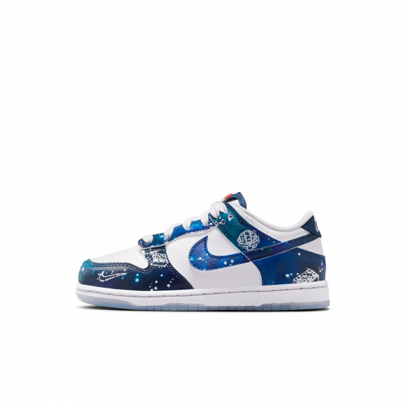 LEGO x Nike Dunk Low PS 'Galaxy' | Blue | Kid's Size 12 - IM1447-100