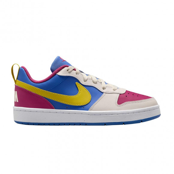 Nike Court Borough Low Recraft GS 'Sweet Beet Comet Blue Citron' | Multi-Color | Kid's Size 7 - IM2181-633