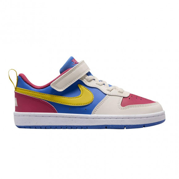 Nike Court Borough Low Recraft PS 'Sweet Beet Comet Blue Citron' | Multi-Color | Kid's Size 3 - IM2182-633