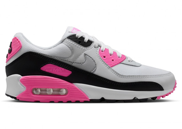 Nike Air Max 90 White Pink Glow Wolf Grey (Women's) - IM4613-100