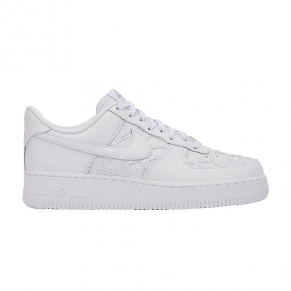 Nike Air Force 1 Low Stars Triple White 'White/White-Metallic Silver' | Men's Size 11 - IM5750-100