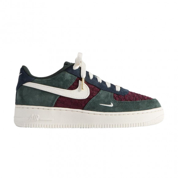 Kith x Nike Air Force 1 Low GS 'Night Maroon' | Red | Kid's Size 4.5 - IM6037-600