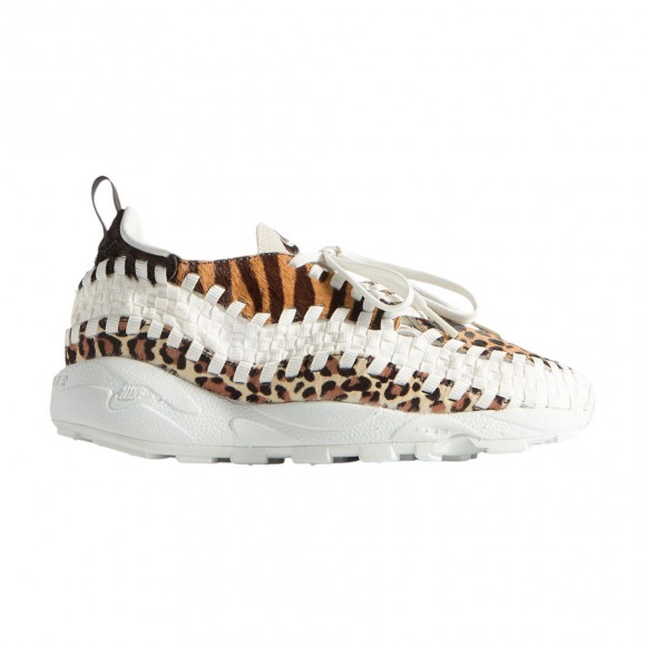 Kith x Nike Air Footscape Woven GS 'Animal Print' | Brown | Kid's Size 7 - IM6045-001