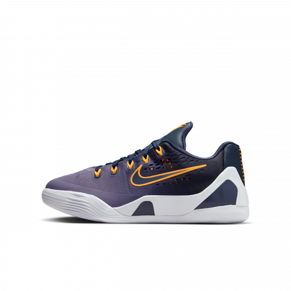Nike Kobe IX Low EM GS 'Thunder Blue Laser Orange' | Black | Kid's Size 6.5 - IM6641-400