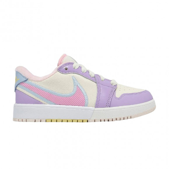 Nike Jordan 1 Low Rm GS 'Sail Pink Rise-White' | Cream | Kid's Size 4.5 - IM6668-161