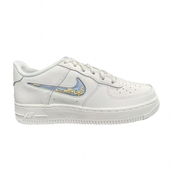 Nike Air Force 1 Lv8 GS 'Sail Celestine Blue Soft Yellow' | White | Kid's Size 6 - IM6697-141