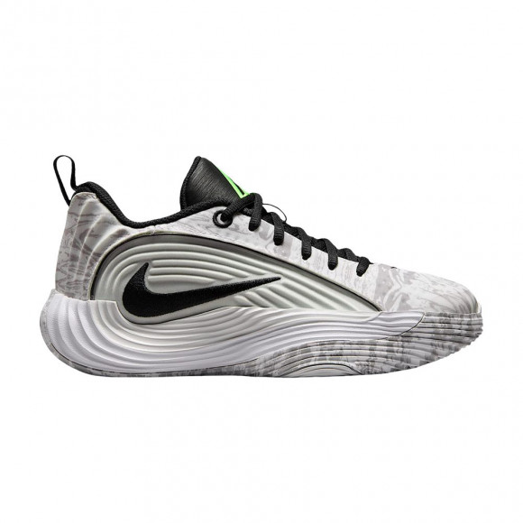 Nike Giannis Immortality 5 GS 'White Off White Light Smoke Grey Metallic Silver' | Kid's Size 5 - IM7588-102